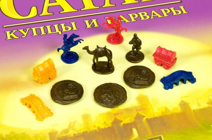 Настольная игра Hobby World Колонизаторы Купцы и варвары