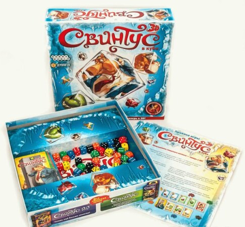 Настольная игра Hobby World Свинтус 3D