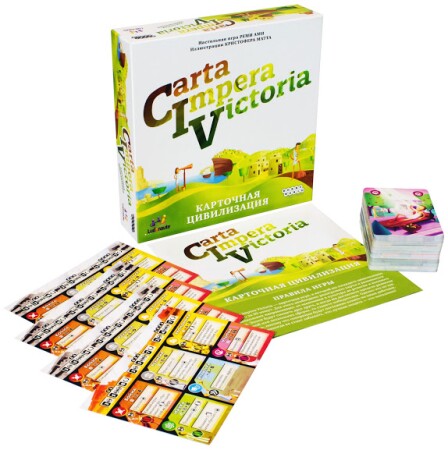 Настольная игра Hobby World CIV: Carta Impera Victoria. Карточная цивилизация