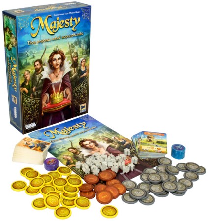 Настольная игра Hobby World Majesty: Твоя корона, твоё королевство