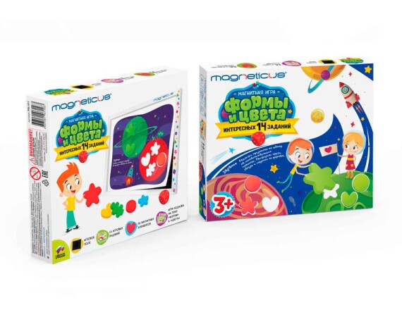 Игровой набор Magneticus Формы и Цвета