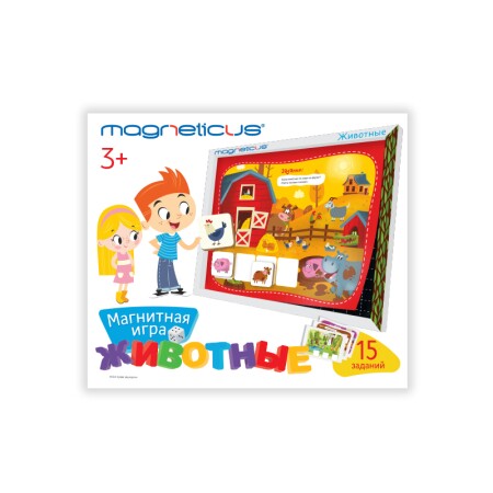 Игровой набор Magneticus Животные