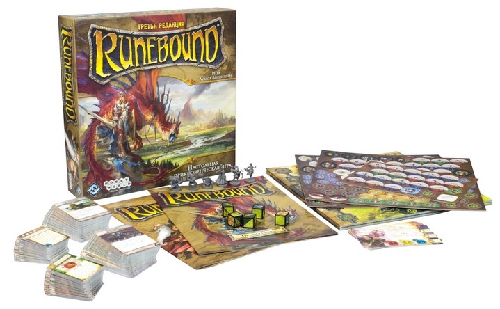 Настольная игра Hobby World Runebound. Третья редакция