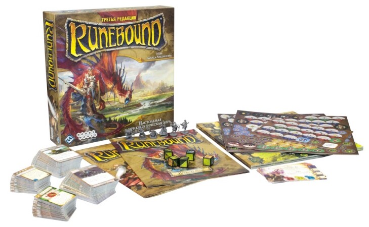 Настольная игра Hobby World Runebound. Третья редакция
