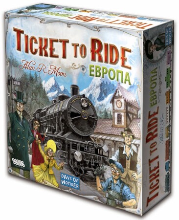 Настольная игра Hobby World Ticket to Ride: Европа
