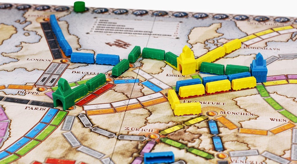 Ticket to ride европа карта