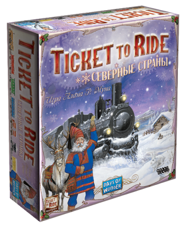 Настольная игра Hobby World Ticket to Ride: Северные страны
