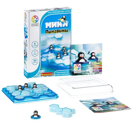 Логическая игра Bondibon Мини-пингвины