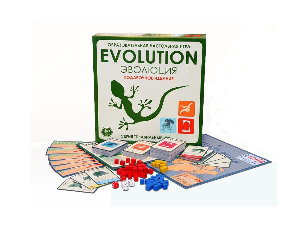 Настольная игра Правильные игры Эволюция. Подарочный набор