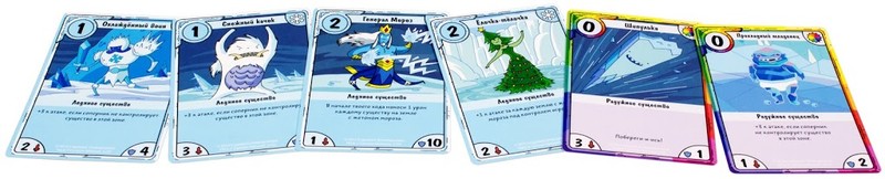 Настольная игра Hobby World Время приключений: Карточные войны. Снежный король против Марселин