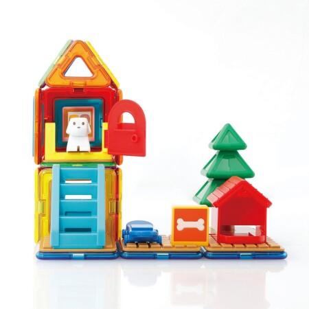 MAGFORMERS 705011 Milo's Mansion Set