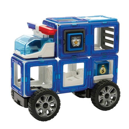 MAGFORMERS 717002 Amazing Police Set