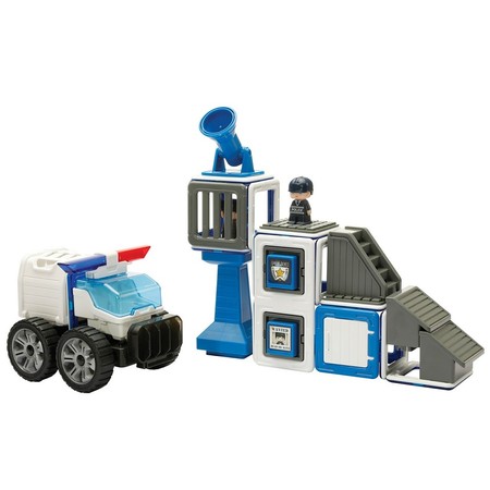 MAGFORMERS 717002 Amazing Police Set