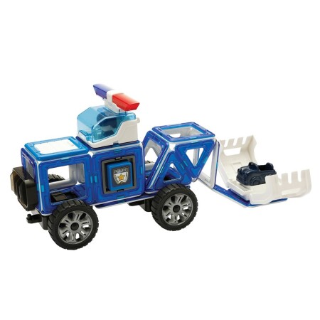 MAGFORMERS 717002 Amazing Police Set