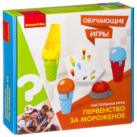 Настольная игра Bondibon Первенство за мороженое