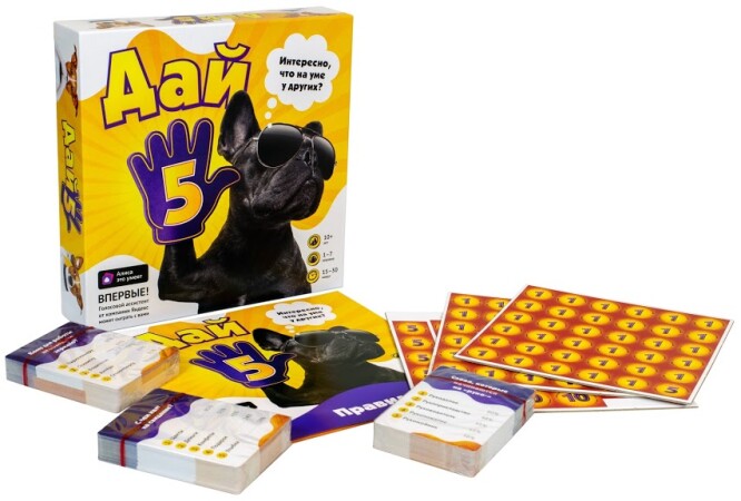 Настольная игра Hobby World Дай 5