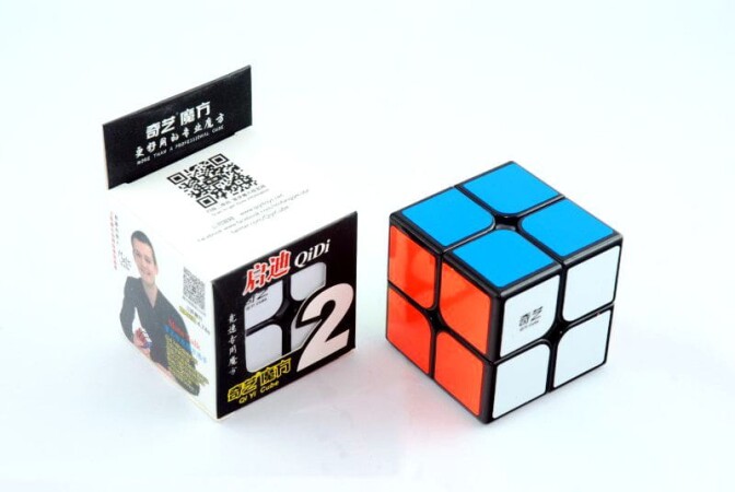 Головоломка QiYi MoFangGe 2x2x2 QiDi (S) с наклейками