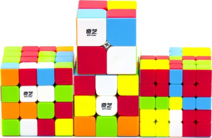 Набор головоломок QiYi MoFangGe 2x2x2-5x5x5 SET