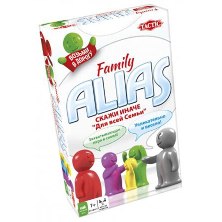 Настольная игра Tactic Alias Family компактная
