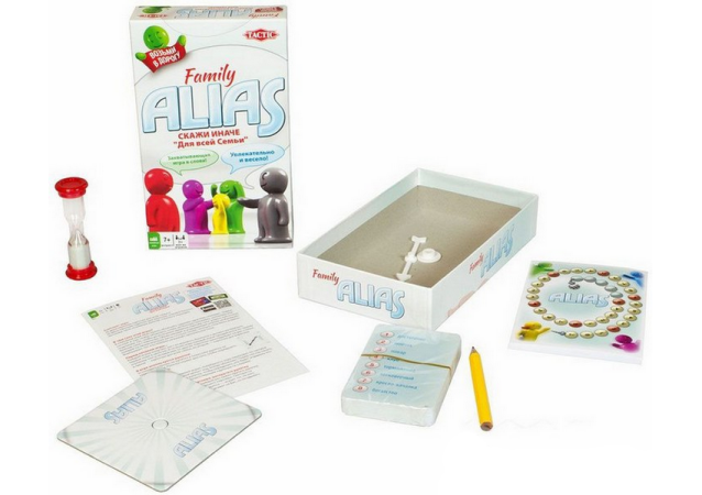 Настольная игра Tactic Alias Family компактная