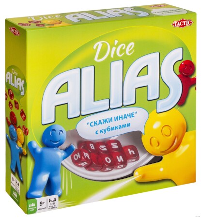Настольная игра Tactic Alias с кубиками