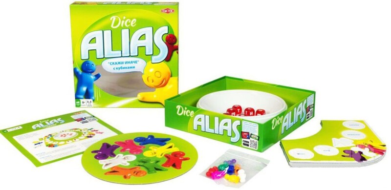 Настольная игра Tactic Alias с кубиками