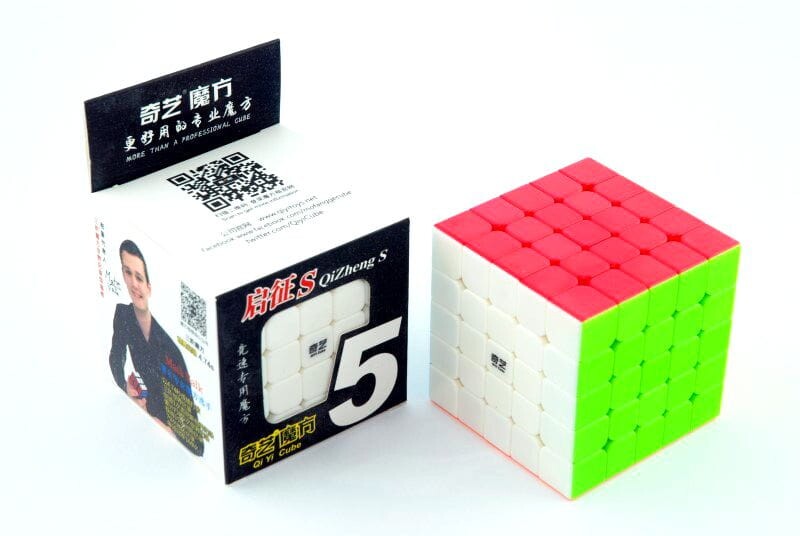 Головоломка QiYi MoFangGe 5x5x5 Qizheng (S) Цветной пластик