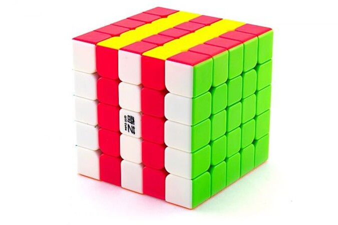 Головоломка QiYi MoFangGe 5x5x5 Qizheng (S) Цветной пластик