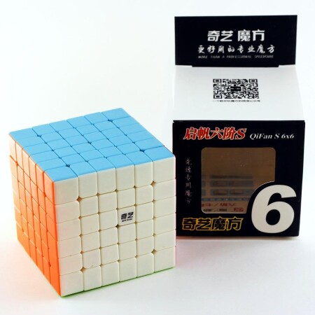 Головоломка QiYi MoFangGe 6x6x6 QiFan S