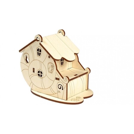 Деревянный конструктор Woody Жемчужный домик