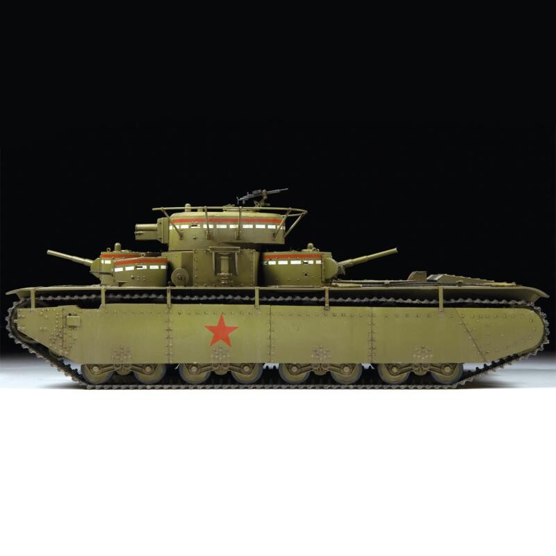 Сборная модель Zvezda Советский тяжелый танк Т-35