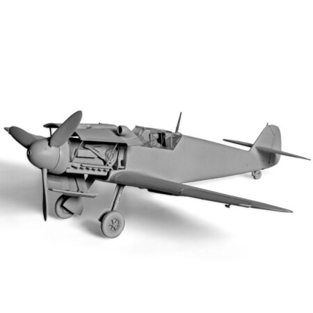 Сборная модель Zvezda Немецкий истребитель "Мессершмитт" Bf-109F4