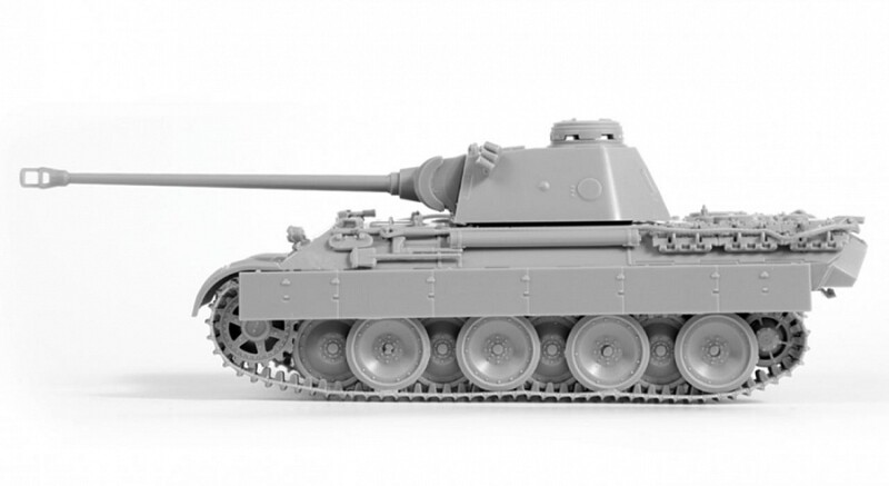 Сборная модель Zvezda Немецкий средний танк T-V "Пантера" Ausf.D