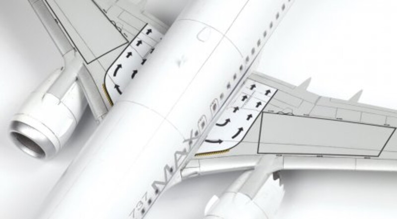 Сборная модель Zvezda Пассажирский авиалайнер "Боинг 737-8 MAX