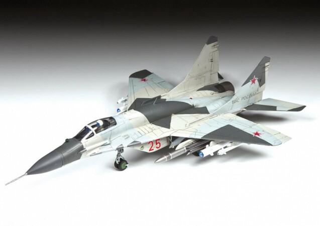 Сборная модель Zvezda Многоцелевой фронтовой истребитель МиГ-29 СМТ