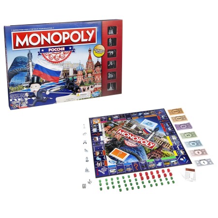 Настольная игра Hasbro Monopoly Россия