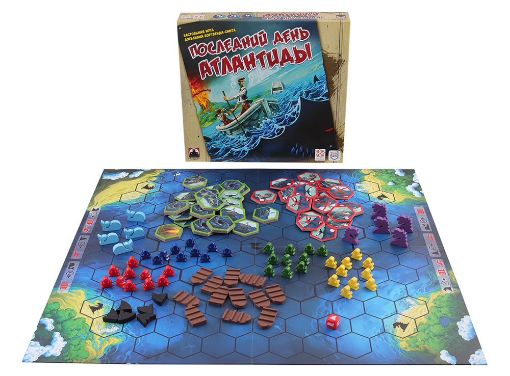 Настольная игра Asmodee Последний день Атлантиды