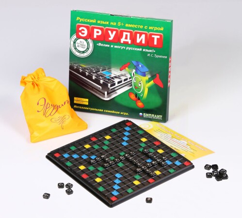 Настольная игра Биплант Эрудит в коробочке