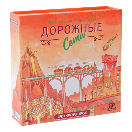 Настольная игра Интерхит Дорожные сети красная
