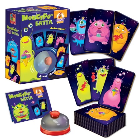 Настольная игра VLADI TOYS Монстро-баттл