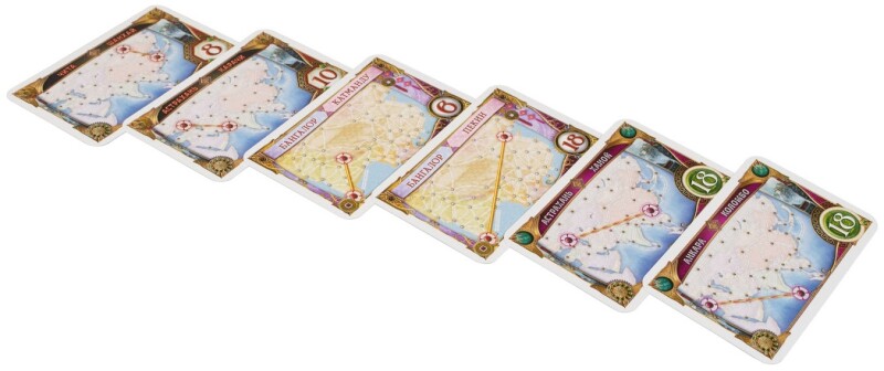 Дополнение для настольной игры Hobby World Ticket to Ride: Азия
