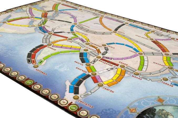 Дополнение для настольной игры Hobby World Ticket to Ride: Азия