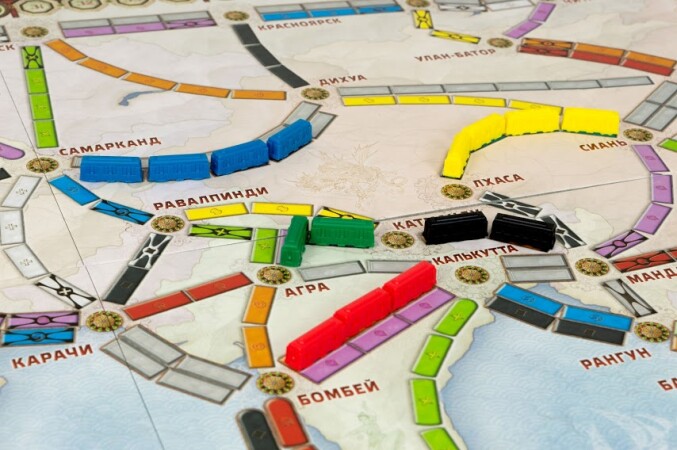 Дополнение для настольной игры Hobby World Ticket to Ride: Азия