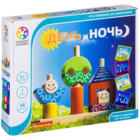 Настольная игра Bondibon День и Ночь