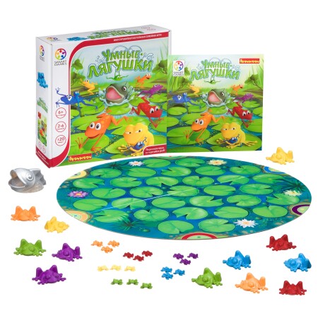 Настольная игра Bondibon Умные лягушки