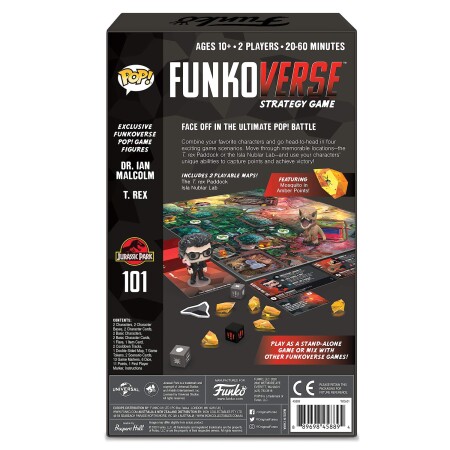 Настольная игра POP! Funkoverse: Jurassic Park 101 Expandalone 45889