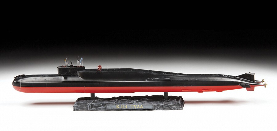 Сборная модель Zvezda Атомная подводная лодка «Тула» проекта «Дельфин»